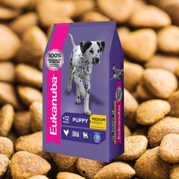 Eukanuba Puppy Medium Bread 15 kg